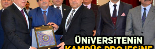 ÜNİVERSİTENİN KAMPÜS PROJESİNE ÖDÜL