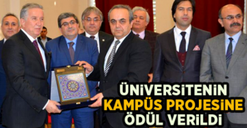 Üniversitenin Kampüs Projesine Ödül